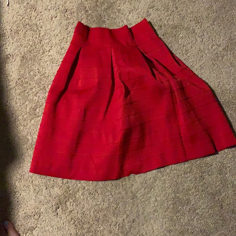High waisted skirt